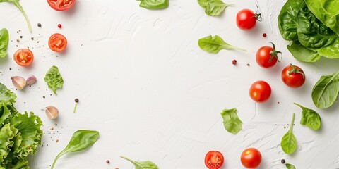 Tomatoes Vegetables isolated on white background