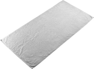 Mockup white unfolded towels png