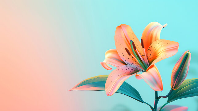 Orange Lily Petals