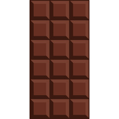 Chocolate Flat Illustration