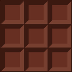 Chocolate Flat Illustration