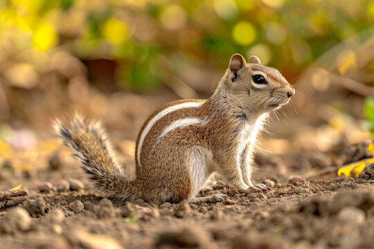 Photograph of an Indian ground squirrel
