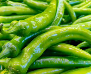 green chili peppers