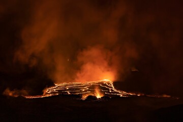 Hawaii Volcano National Park Lava