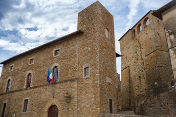 Historic buildings of Castiglion Fiorentino, Tuscany, Italy