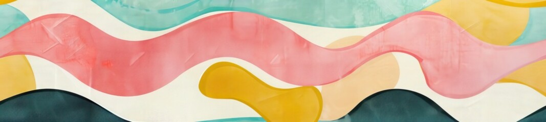 60s background in pastel colors