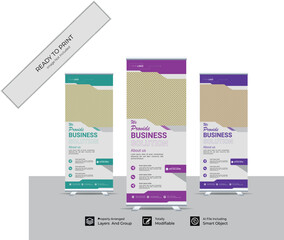 Business Rollup Banner Design Temple