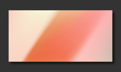Abstract color gradient modern blurred background and film grain texture template with an elegant	
