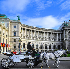 Obraz premium Carriage Ride in Vienna