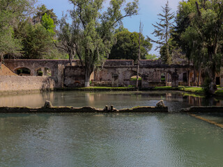 Huasca de Ocampo, 29 de marzo de 2024, Hidalgo, México, hacienda de san Miguel Regla.