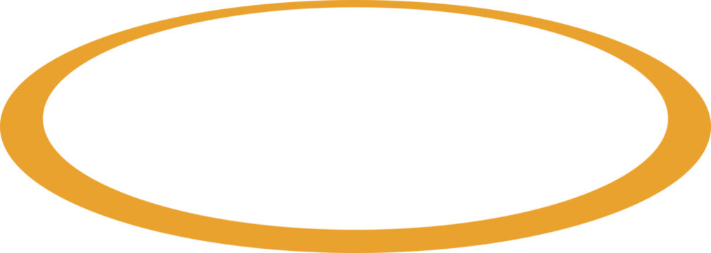 oval geometric shape retro groovy