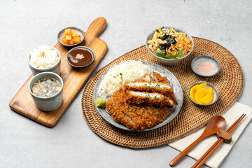 Pork cutlet, donkatsu, mini, udon, cheese cutlet, yumikatsu, tomahawk, katsu, curry, soba, set, Japanese, sauce,