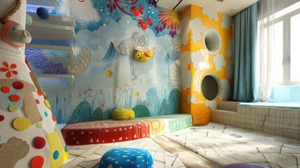 Detail of the children room --ar 16:9 --v 6.0 - Image #1 @kashif320