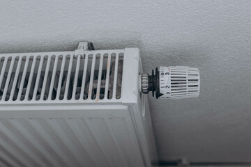 Radiator in the apartment. Saving heating