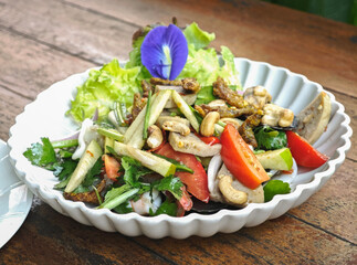 spicy salad ,thai cuisine  appetizer