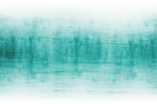 Teal thin barely noticeable paint brush lines background pattern isolated on white background gritty halftone