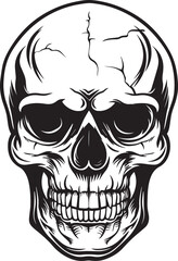 human skull illustration 