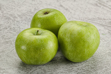 Sweet and juicy green apple