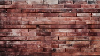 Brick Artistry Unveiled: Panoramic Banner Showcase Brown Background