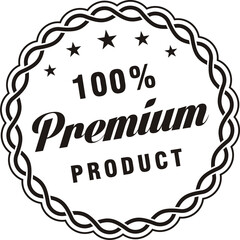 100 percent premium product label designs