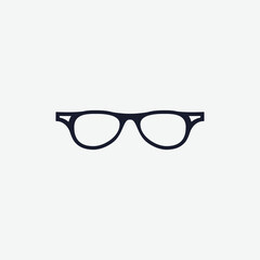 Fototapeta premium Glasses icon vector logo design template