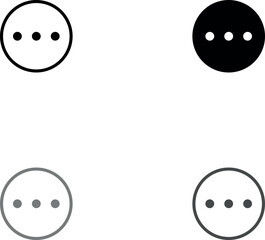 set of faces