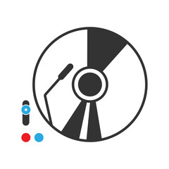 Music player icon design