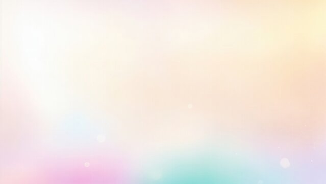 Pastel Pink, Teal, gold yellow, white silver, pale pink Abstract blur bokeh banner background