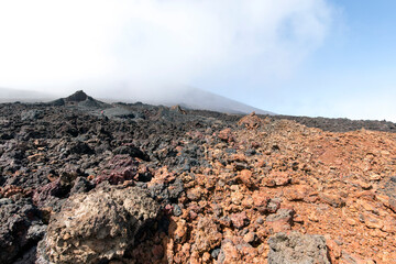 The Piton de la Fournaise trekking in La Reunion