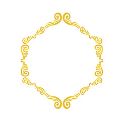 frame made of floral horizontal decorative wedding photo frame mirror pattern design 