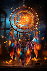 Dreamcatcher artwork: artistic representation of dreamcatcher.