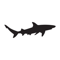 shark icon shape