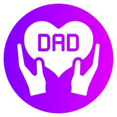 hands gradient icon