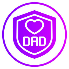 shield gradient icon