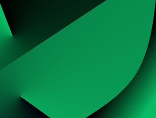 4K Dark green gradient background, black backdrop, Wallpaper. Geometric background, Wallpaper background. Gaming Wallpaper
