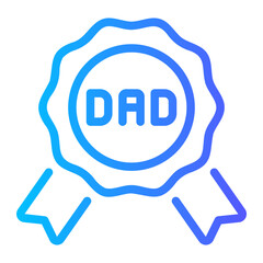 badge gradient icon