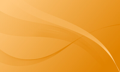 orange lines wave curves with gradient abstract background