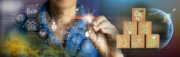 Sustainable development and business operations based on renewable energy CO2 Emission Reduction...