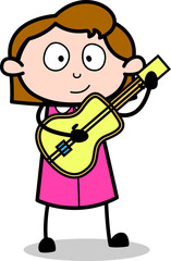 child playing violin