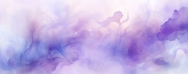 Fototapeta na wymiar Violet light watercolor abstract background