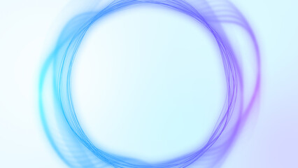 円形のラインの背景イラスト