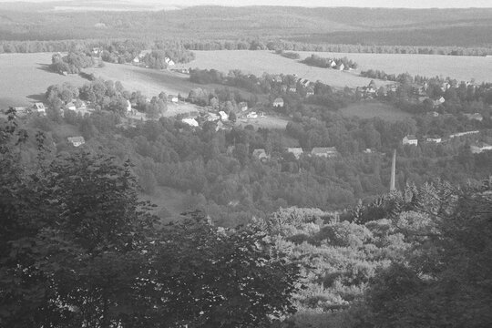 view from Barenstein 24. september 2023 on analogue photo