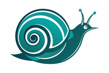 generate logotype of snail