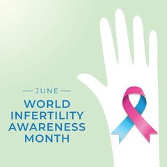 Obraz premium vector graphic of World Infertility Awareness Month ideal for World Infertility Awareness Month celebration.