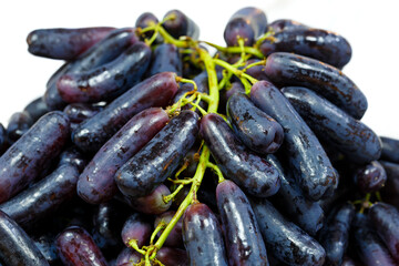 black seedless moon drops grape or witch fingers grape