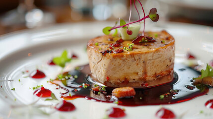 Foie gras. Traditional dish of France