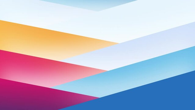 Live wallpaper animation from wavy shapes filled colorful wavy shapes, 4K abstract animated background