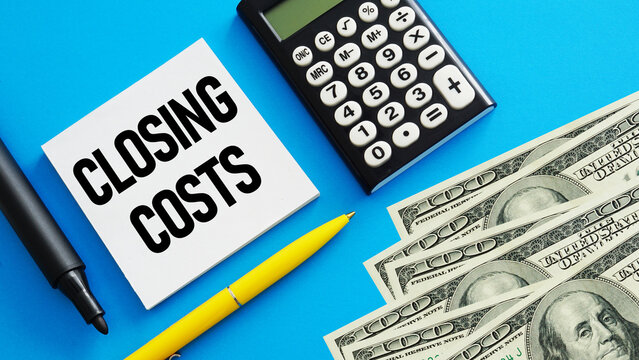 Closing costs and Closing Cost Analysis are shown using the text