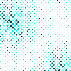 Abstract background with dots of different sizes and different shades of green for design of covers, presentations, websites on topic of big data, computer science, artificial intelligence