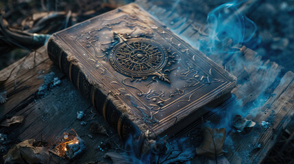 Grimoire arcana for enhancing magical abilities and skills